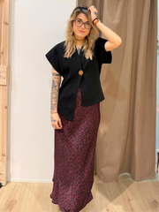 Midirock Leoprint Grau - Unique Flores