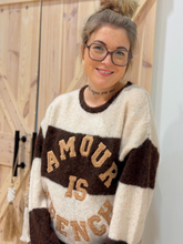 Pullover Amour is French - Unique Flores