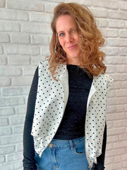 Weste Polka Dots - Unique Flores