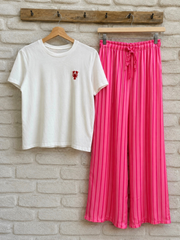 T Shirt mit Mini Lobster