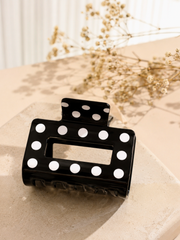 Haarklammer Polka dots