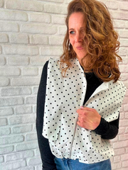 Weste Polka Dots - Unique Flores