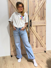 Wide Leg Blue - Unique Flores