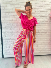 Hose mit bunten Streifen 🌈