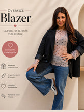 Oversized Blazer - Unique Flores