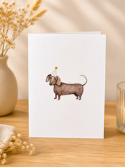 Eulenschnitt Postkarte - Unique Flores