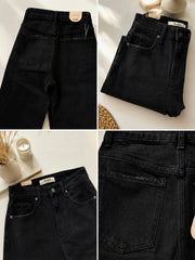 Mom Jeans Redial Schwarz