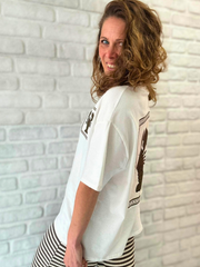 T Shirt Lobster Khaki/Brown