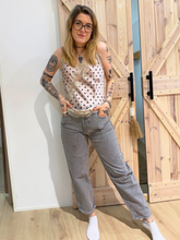 Mom Jeans Grau Redial - Unique Flores