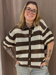 Dream Stripes Bluse - Unique Flores
