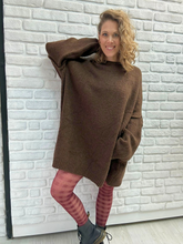 Oversize Strickkleid