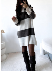 Minikleid Block Stipes