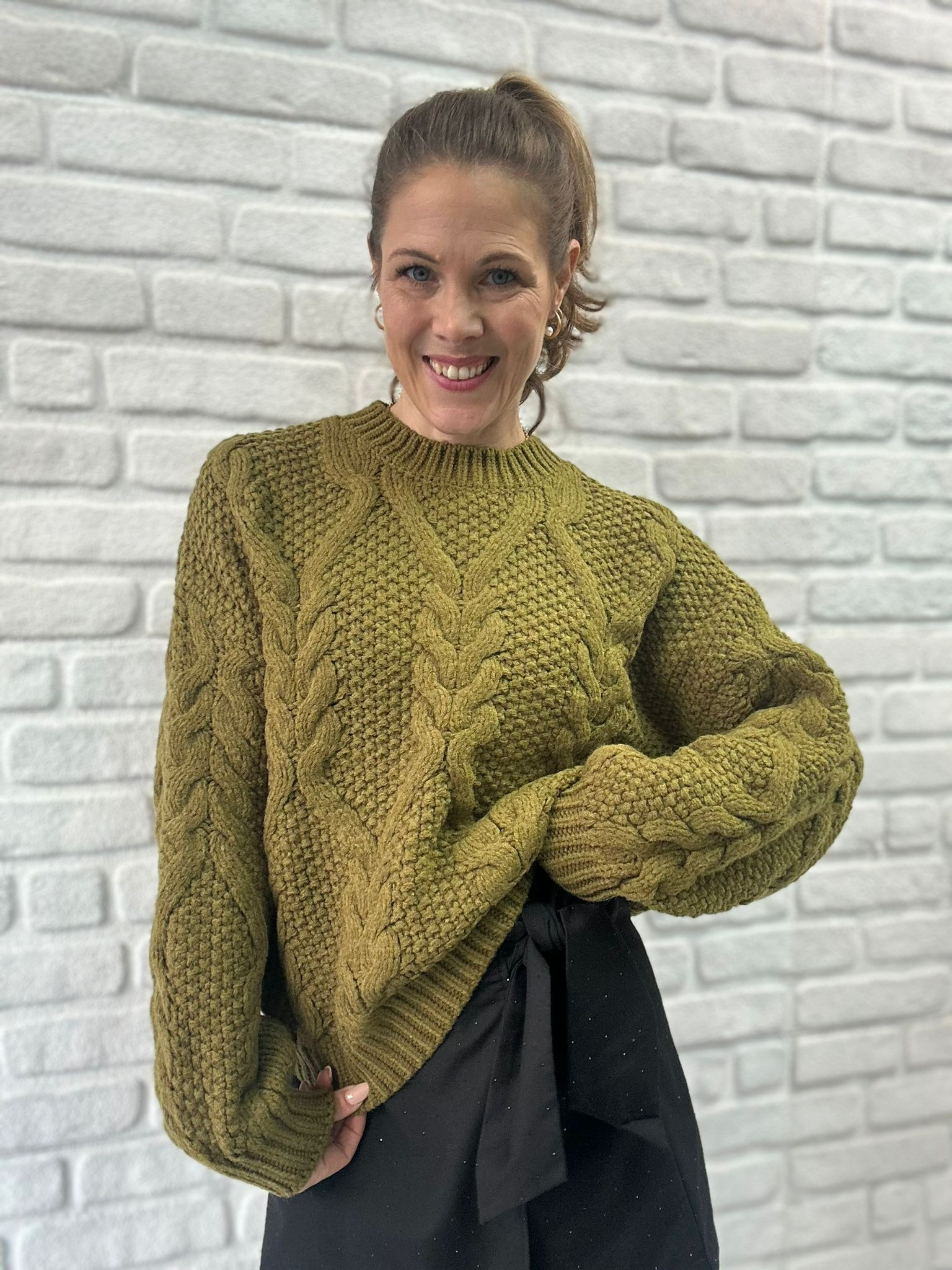 Pullover Grobstrick - Unique Flores