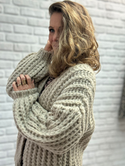 Grobstrick Cardigan