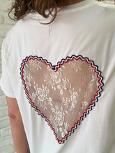 T-Shirt Lace Heart - Unique Flores