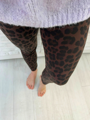 Leggings Braun Leo - Unique Flores