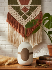 Vase abgerundeter Zylinder - Unique Flores