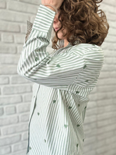 Bluse mit Streifen - Unique Flores