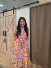 Midikleid Blumenprint - Unique Flores