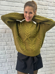 Pullover Grobstrick - Unique Flores