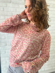 Langarmshirt Mesh Leo - Unique Flores