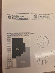 Strumpfhose Overknee Optik Schwarz - Unique Flores