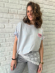 T-Shirt Amour Paris - Unique Flores