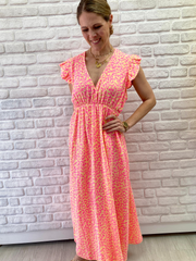 Maxikleid Emy Leo - Unique Flores