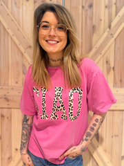 Tshirt Ciao Leo - Unique Flores 