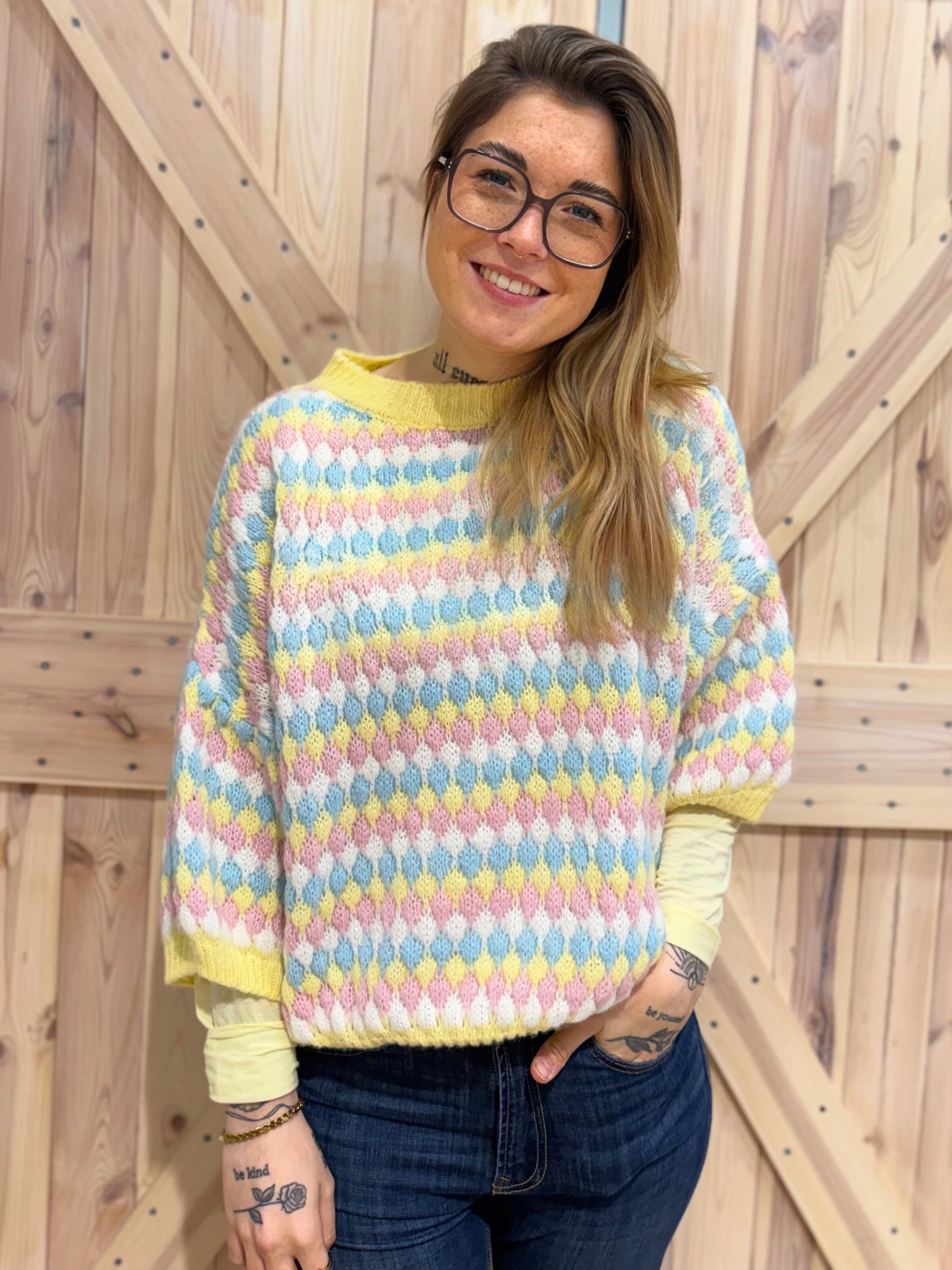 3/4 Pullover Bubble - Unique Flores 