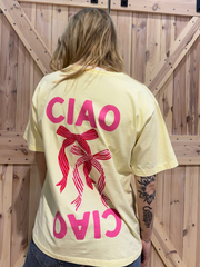 T Shirt Ciao Bella - Unique Flores 