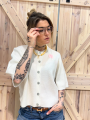 3/4 Ärmel Pullover Self Love Club - Unique Flores 