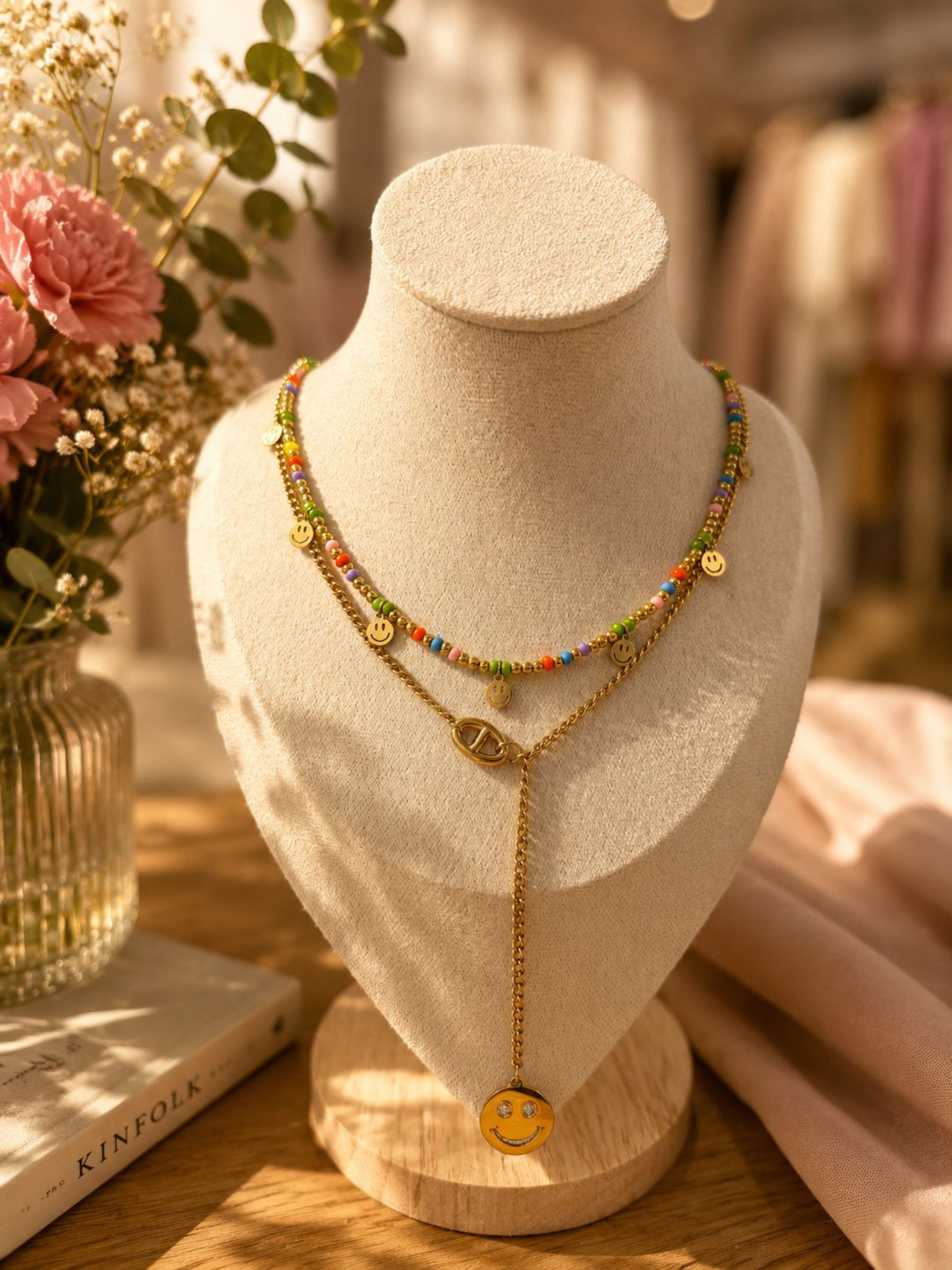 Kette „Smile and shine“ - Unique Flores 