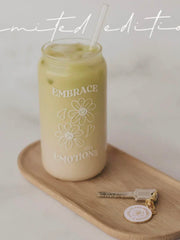 Hohes Trinkglas Embrace Emotions - Unique Flores 