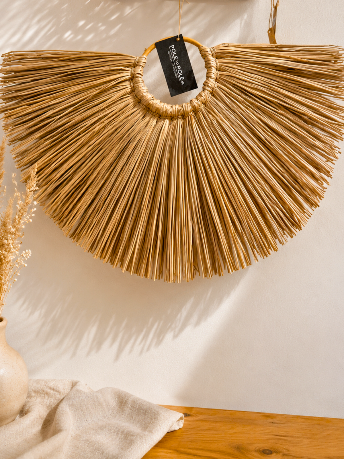 Rattan Wandbehang