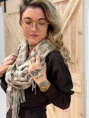 Schal Leopard Print