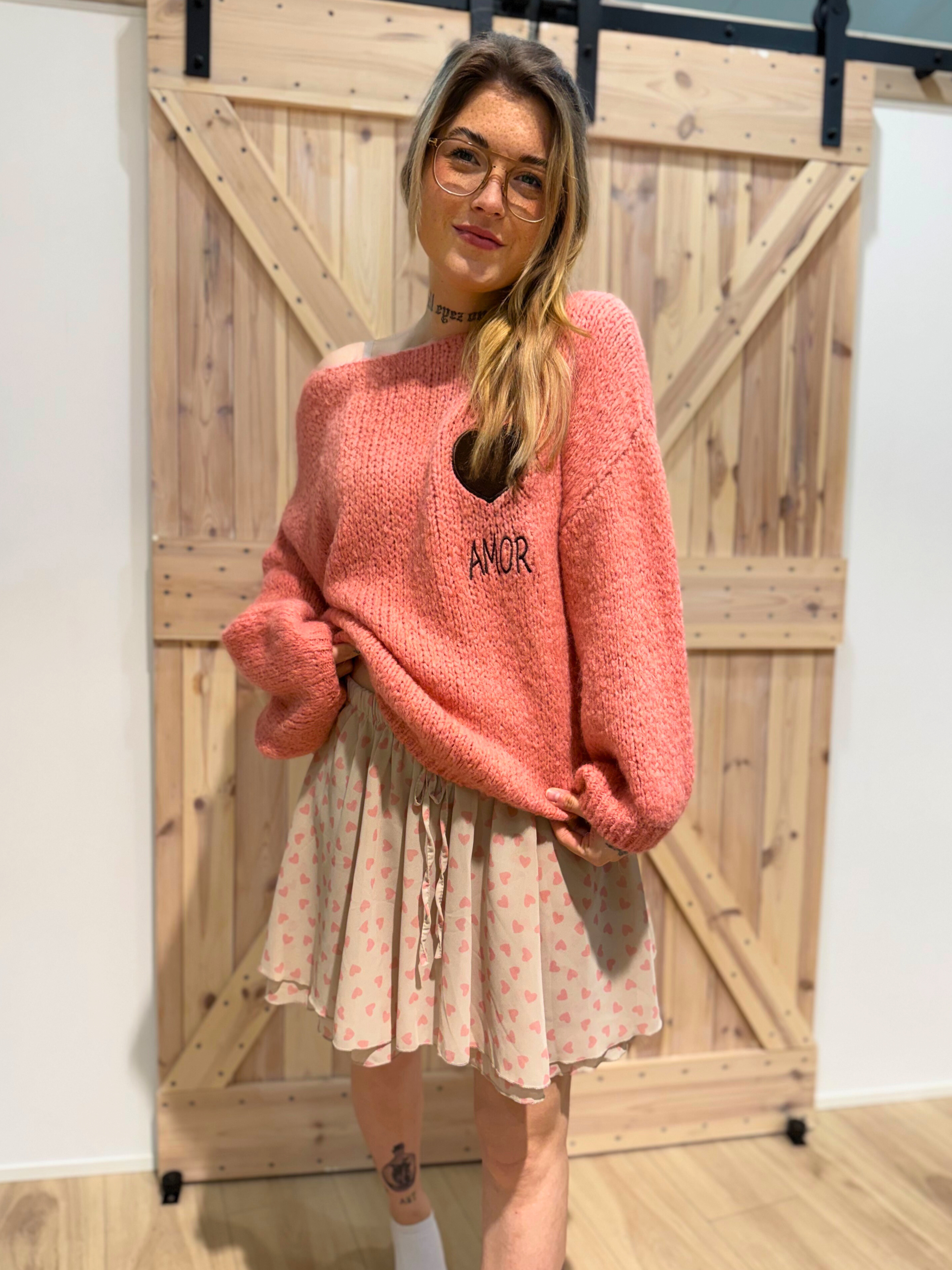 Hosenrock mit kleinen Herzen - Unique Flores 