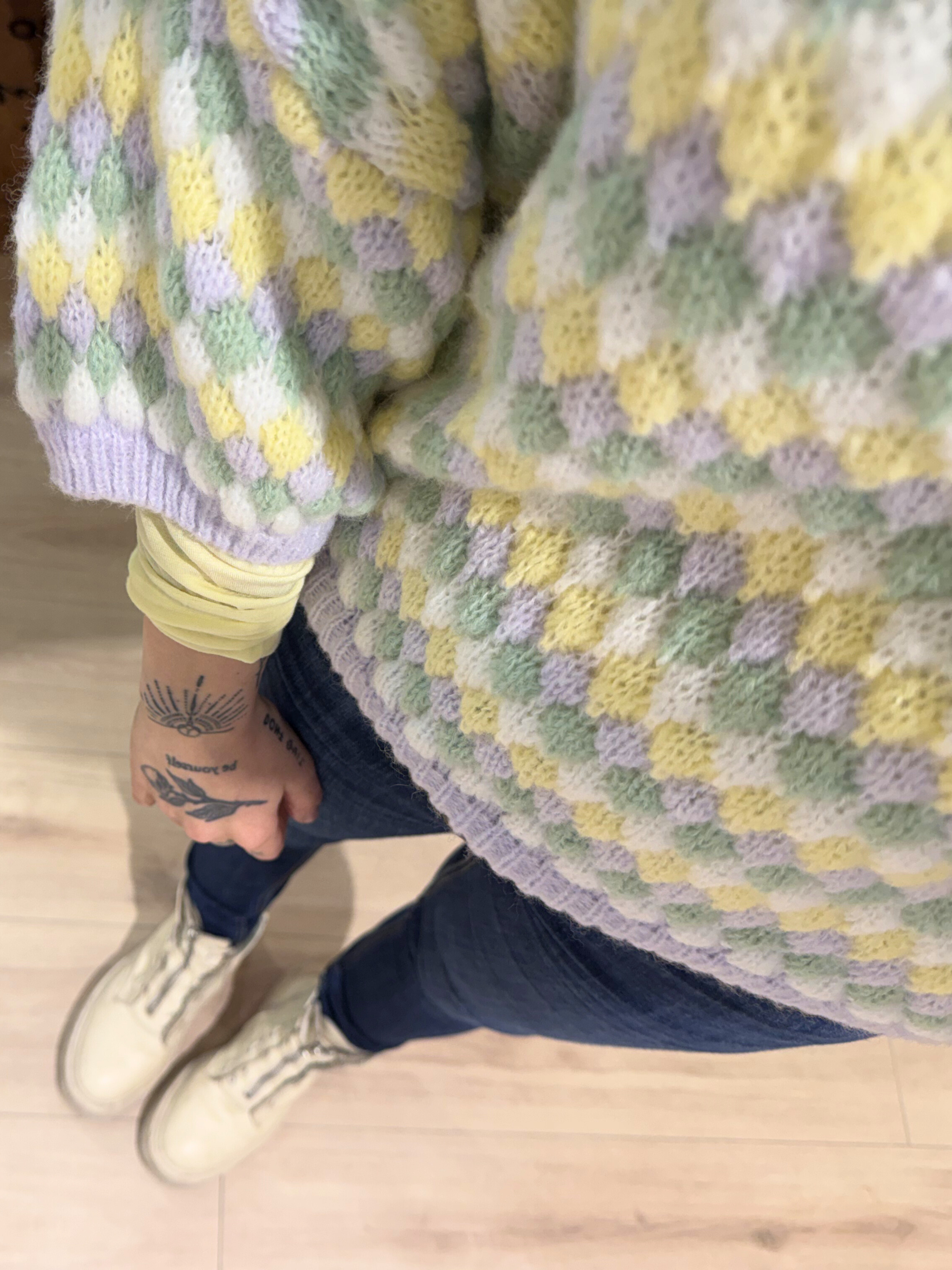 3/4 Pullover Bubble - Unique Flores 