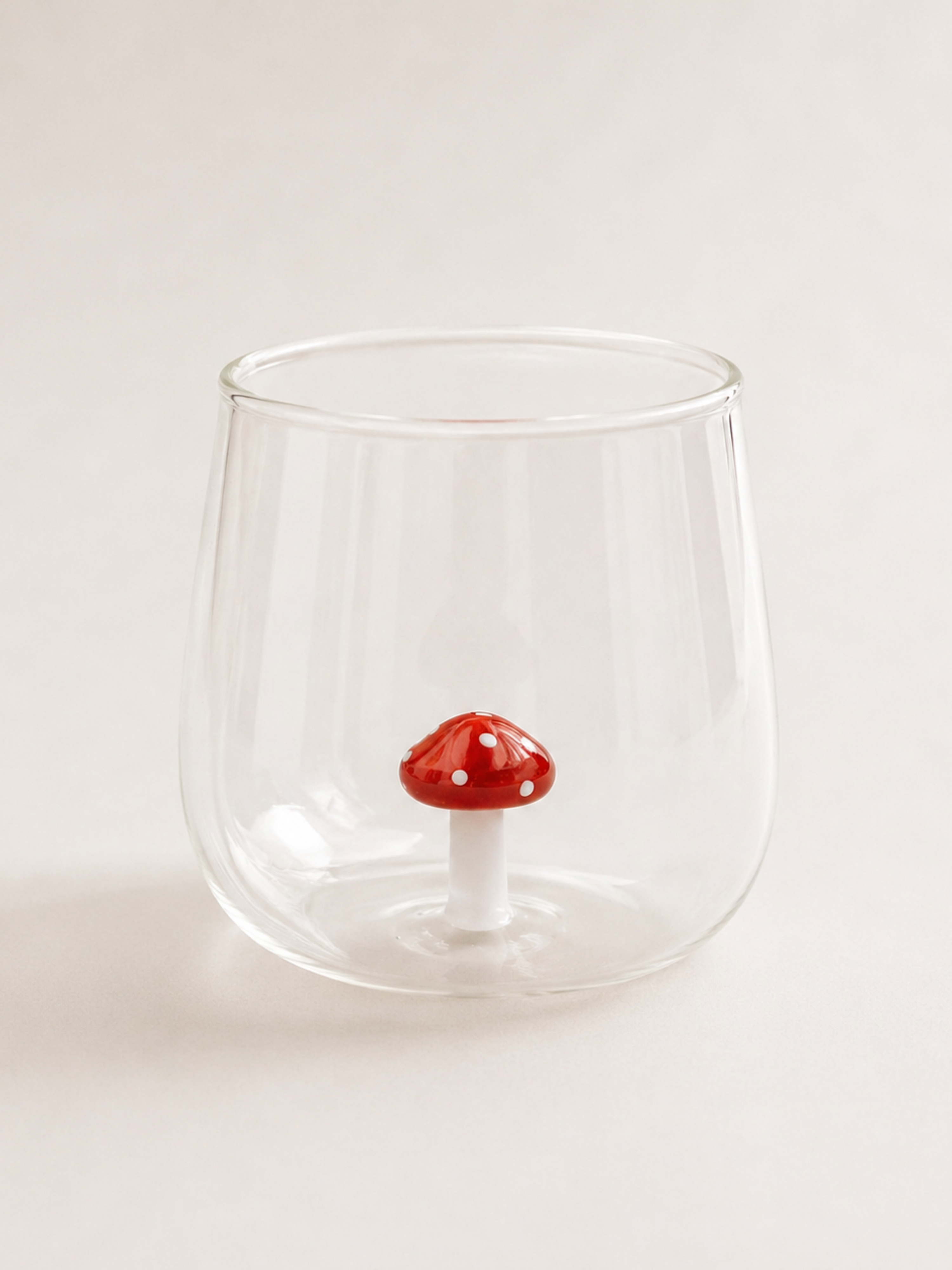 Eulenschnitt Trinkglas mit 3D Figur - Unique Flores 