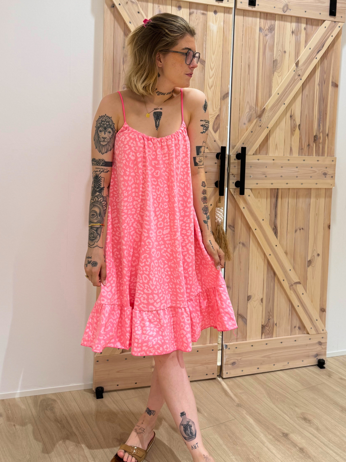 Leo Trägerkleid