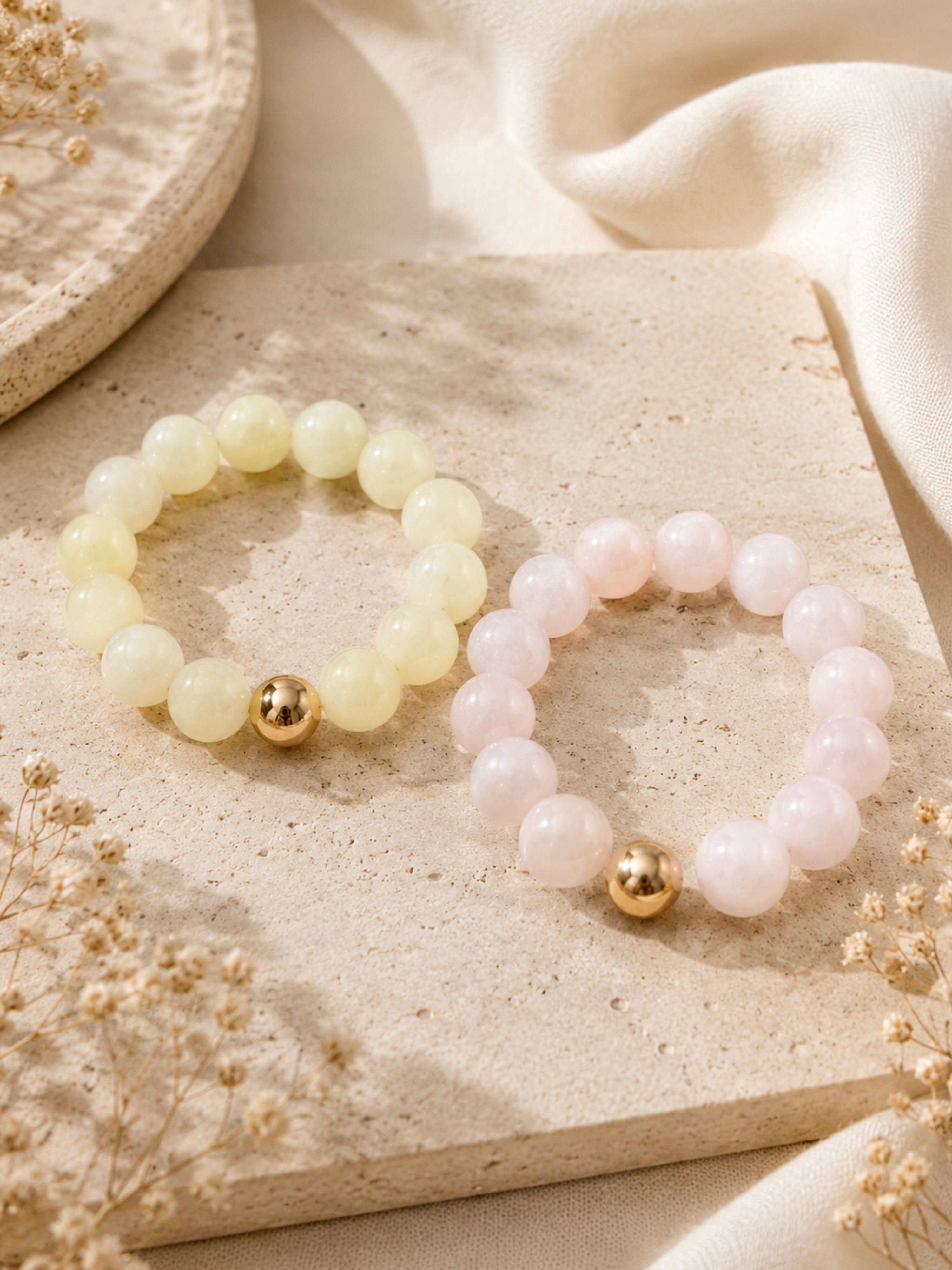 Sommerliches Perlenarmband - Unique Flores 