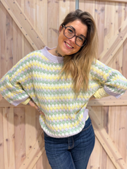 3/4 Pullover Bubble - Unique Flores 