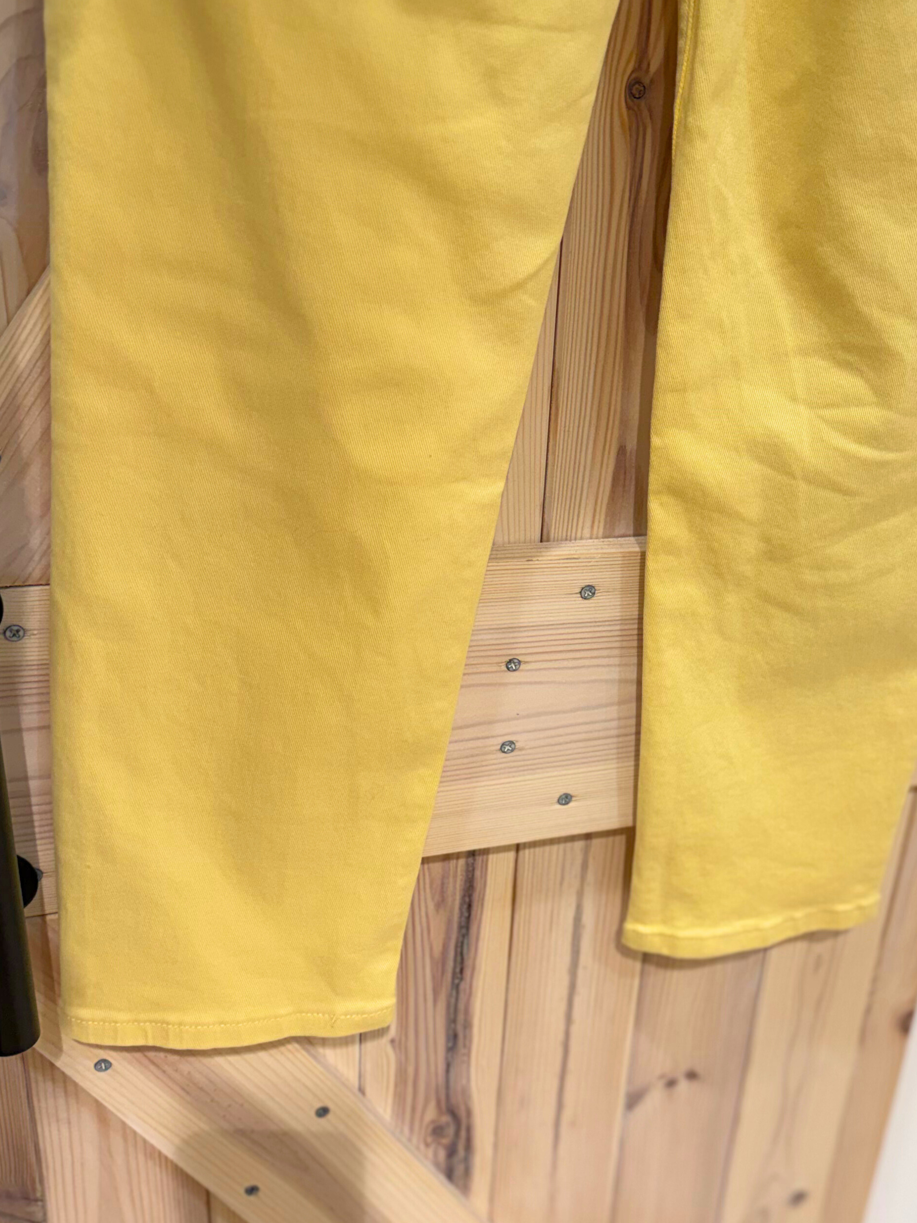 Butter Yellow Denim - Unique Flores 