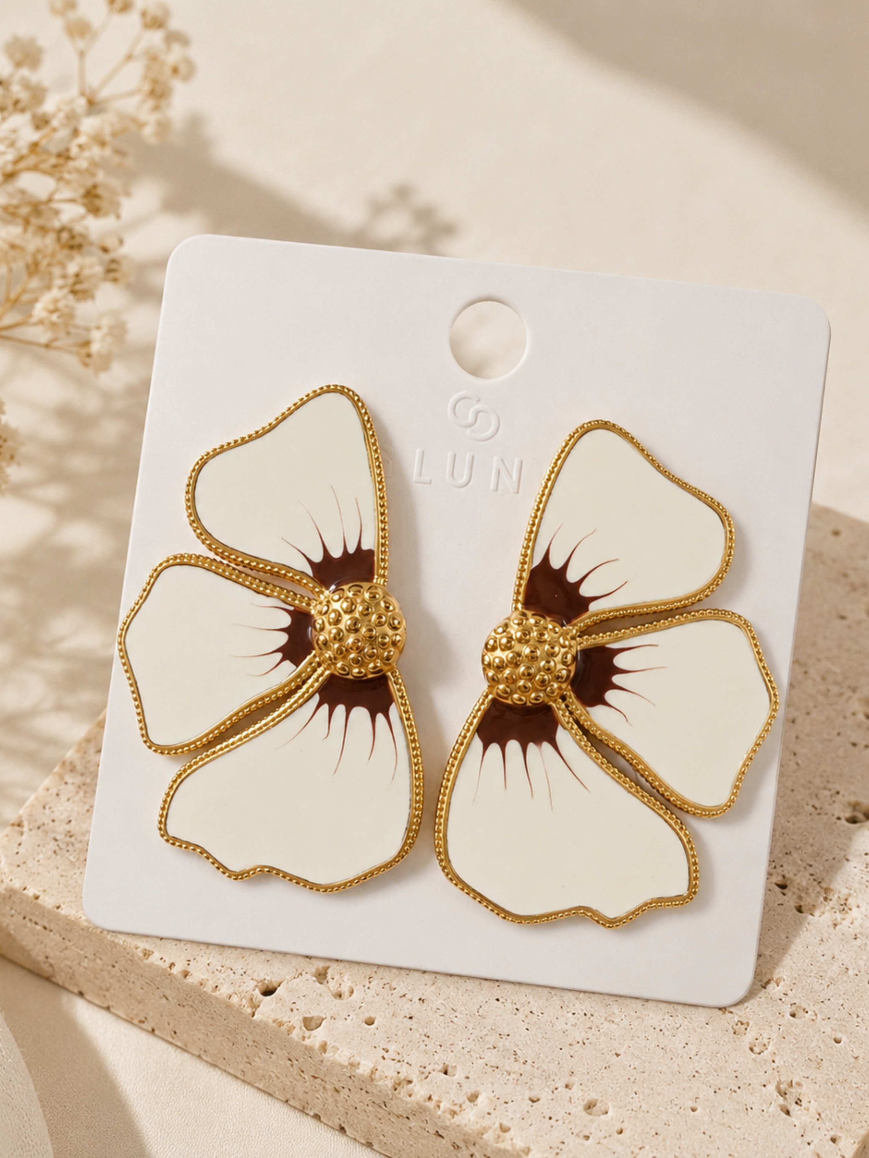 Ohrringe Magnolia - Unique Flores 