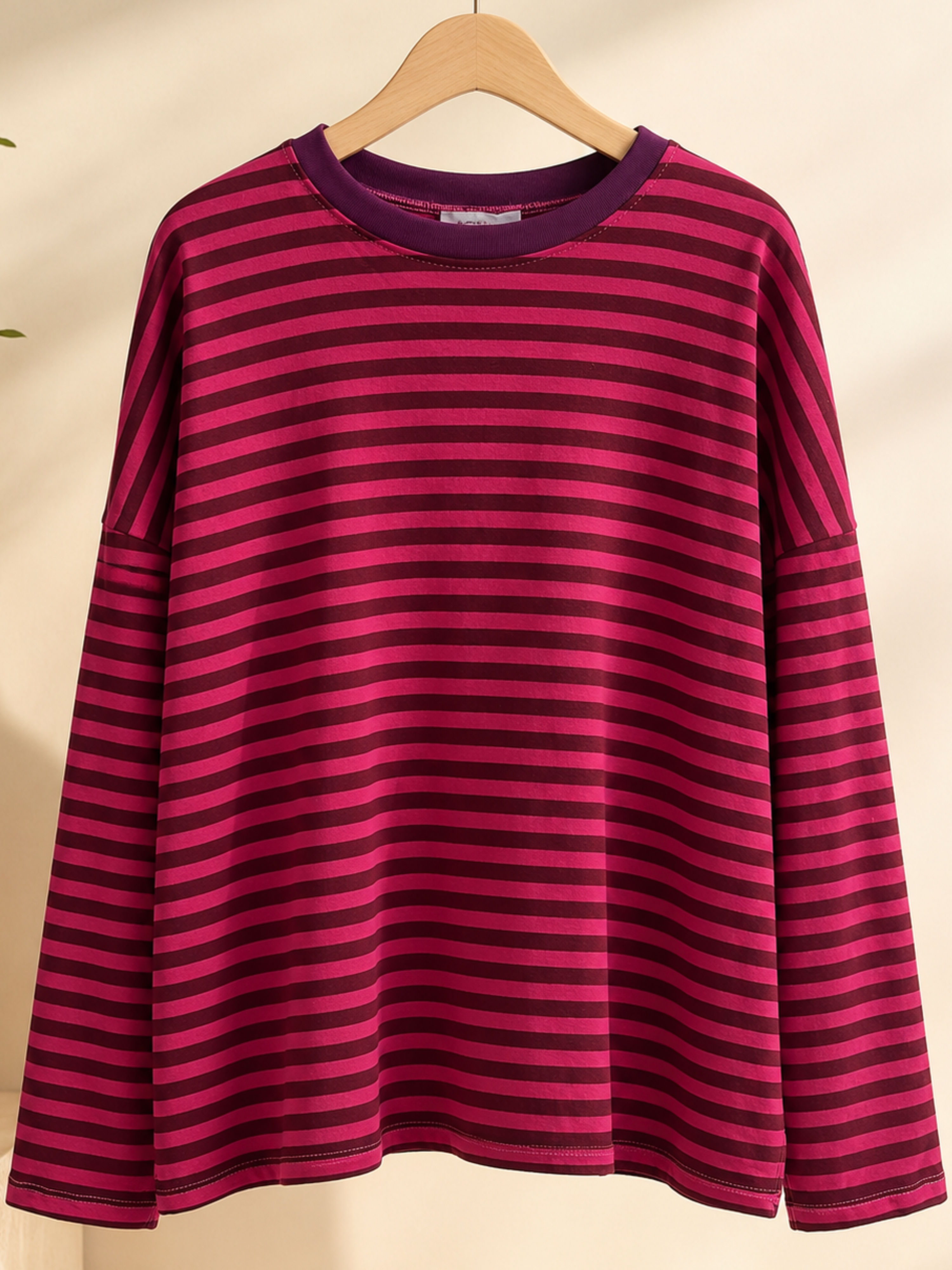 Longsleeve mit Streifen - Unique Flores 