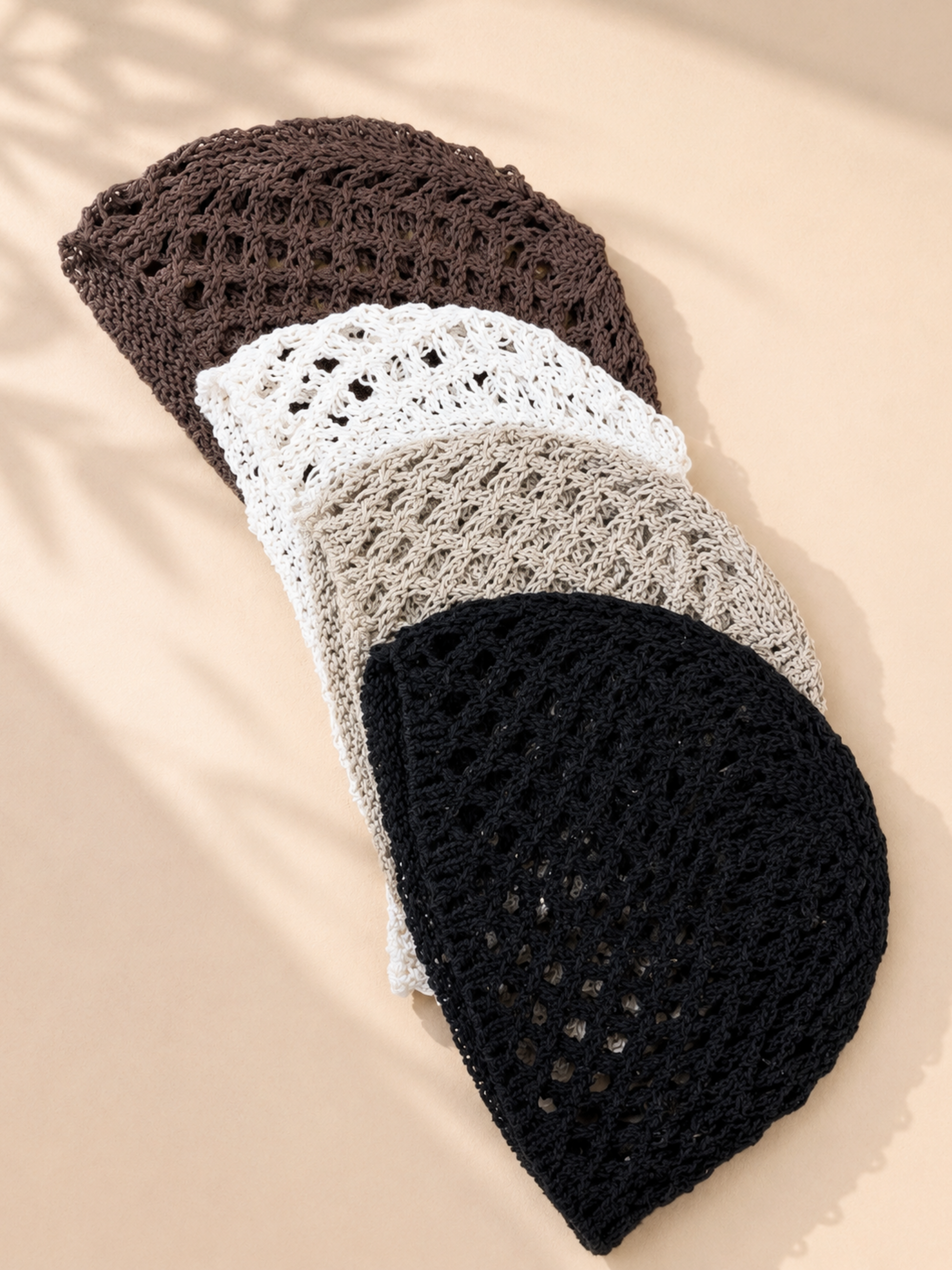 Beanie Crochet - Unique Flores 