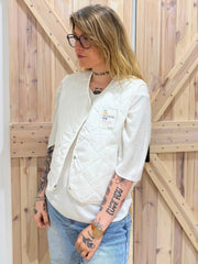 Weste mit Statement Patch - Unique Flores 