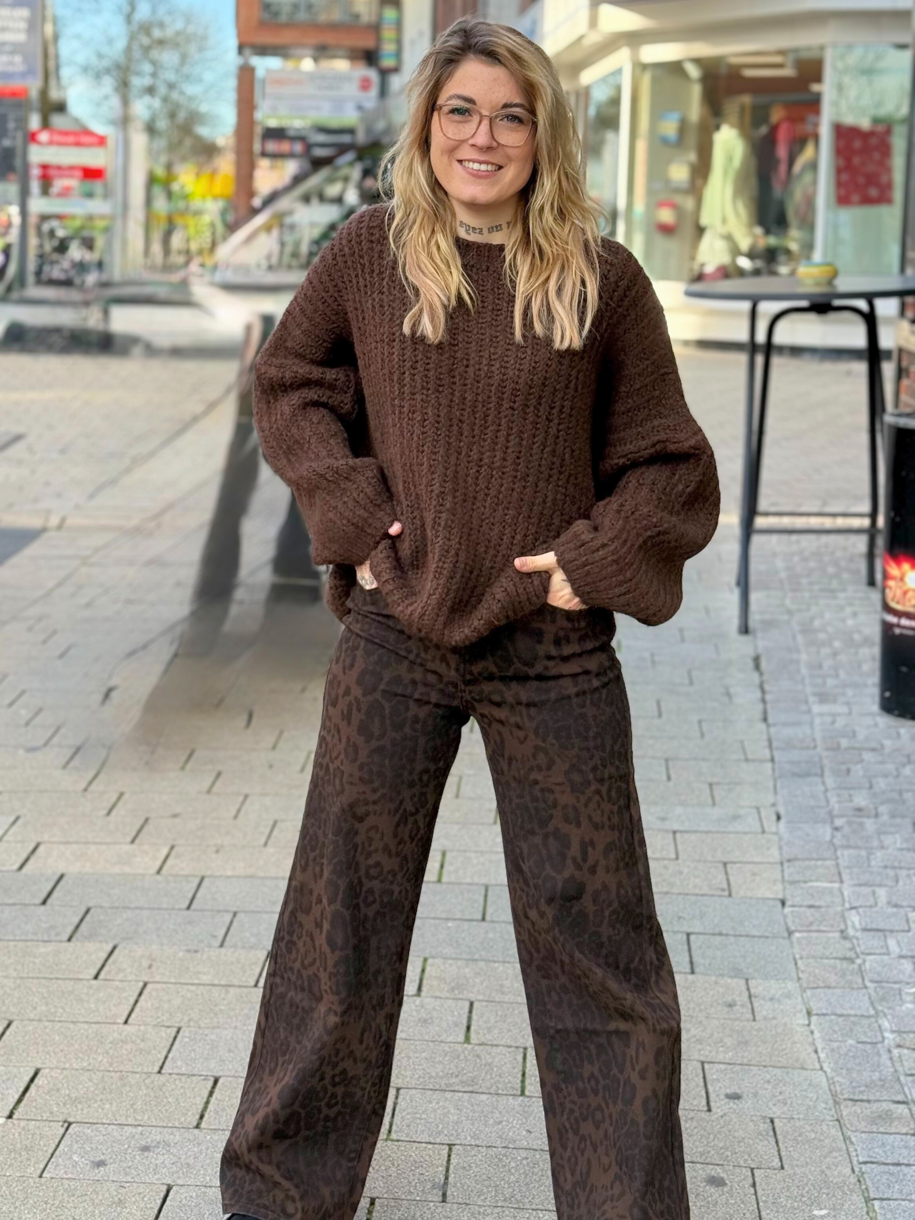 Jeans Straight Leg Leo - Unique Flores 