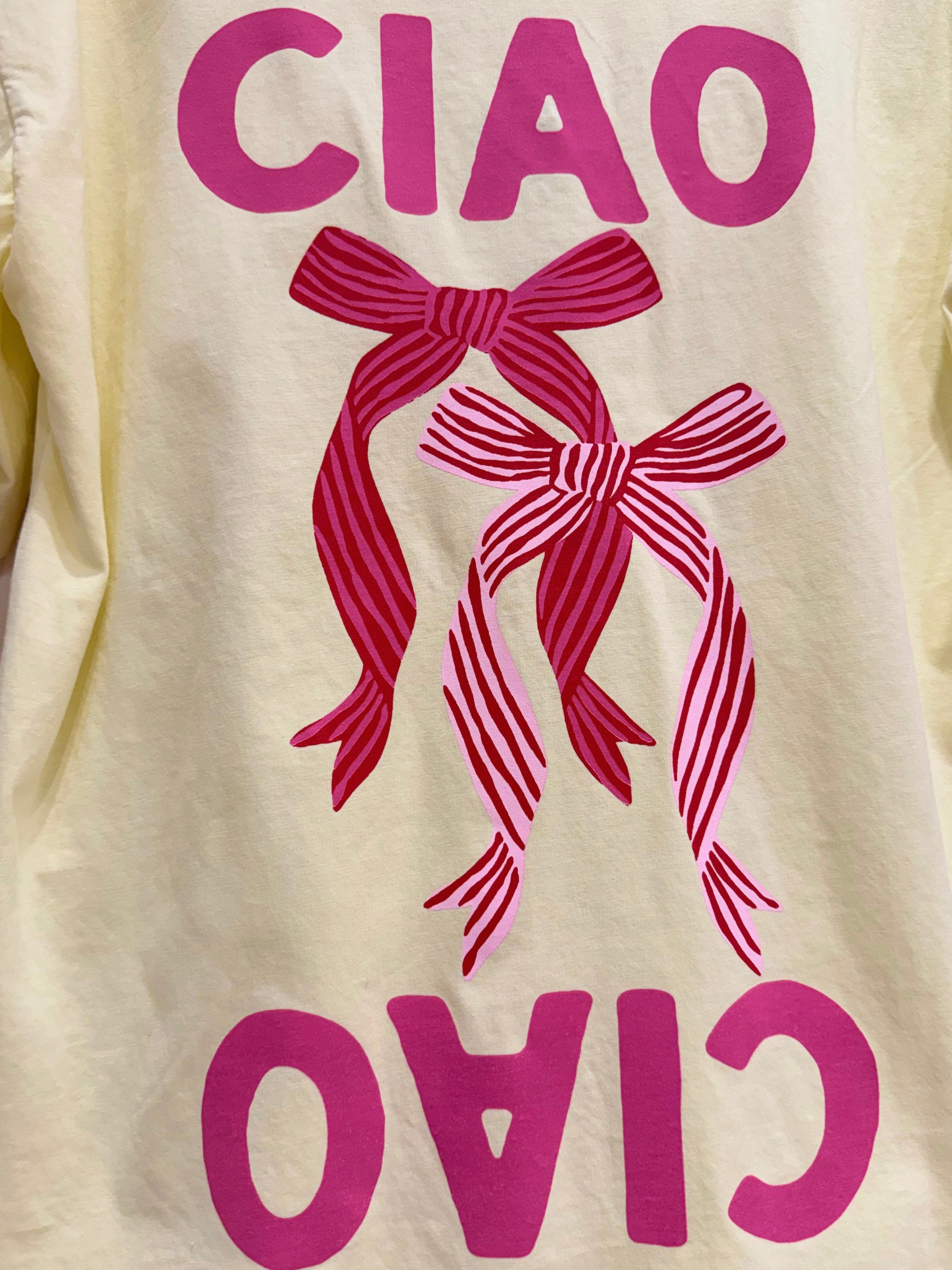 T Shirt Ciao Bella - Unique Flores 