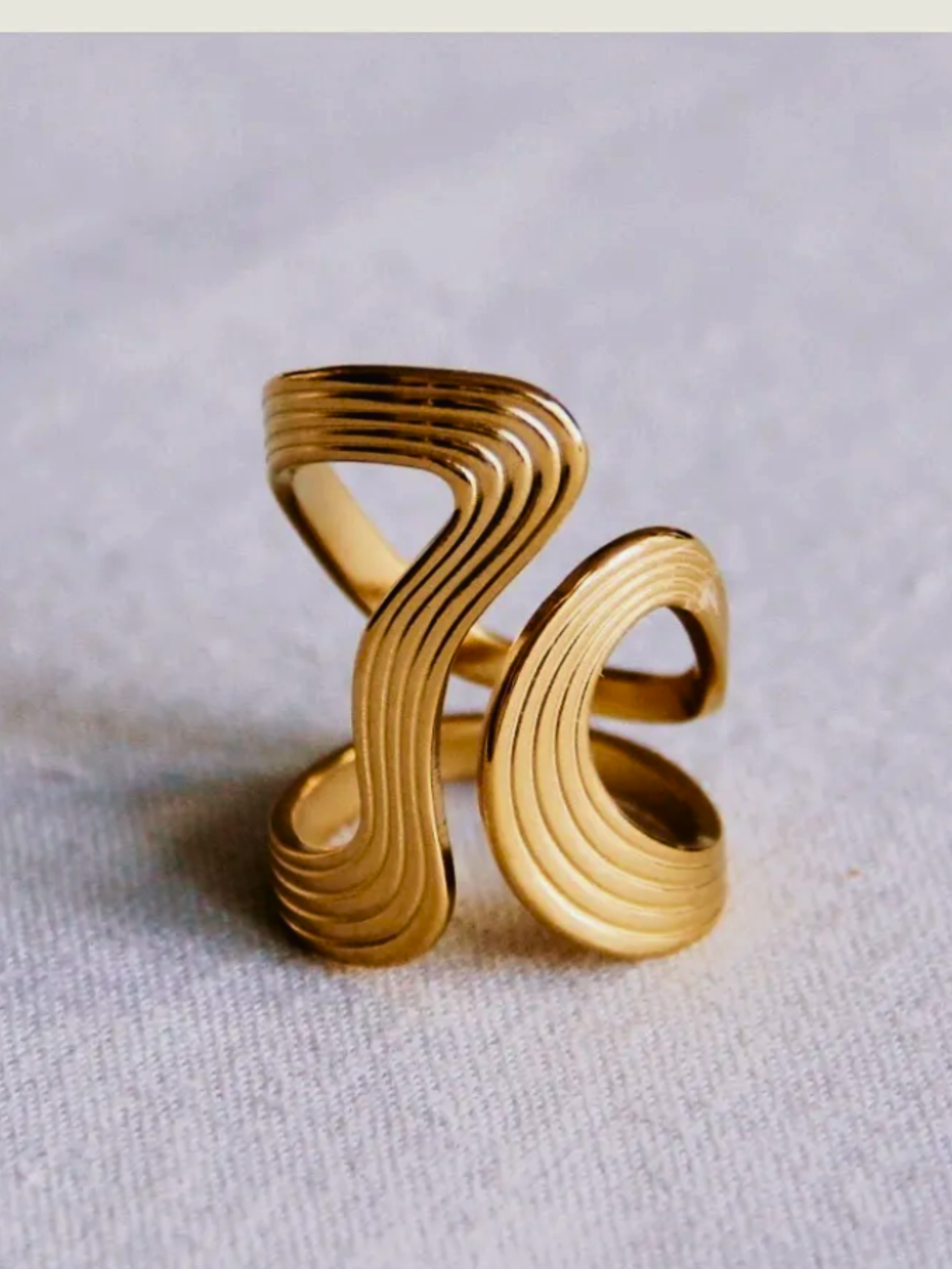 XL Retro Ring - Unique Flores 